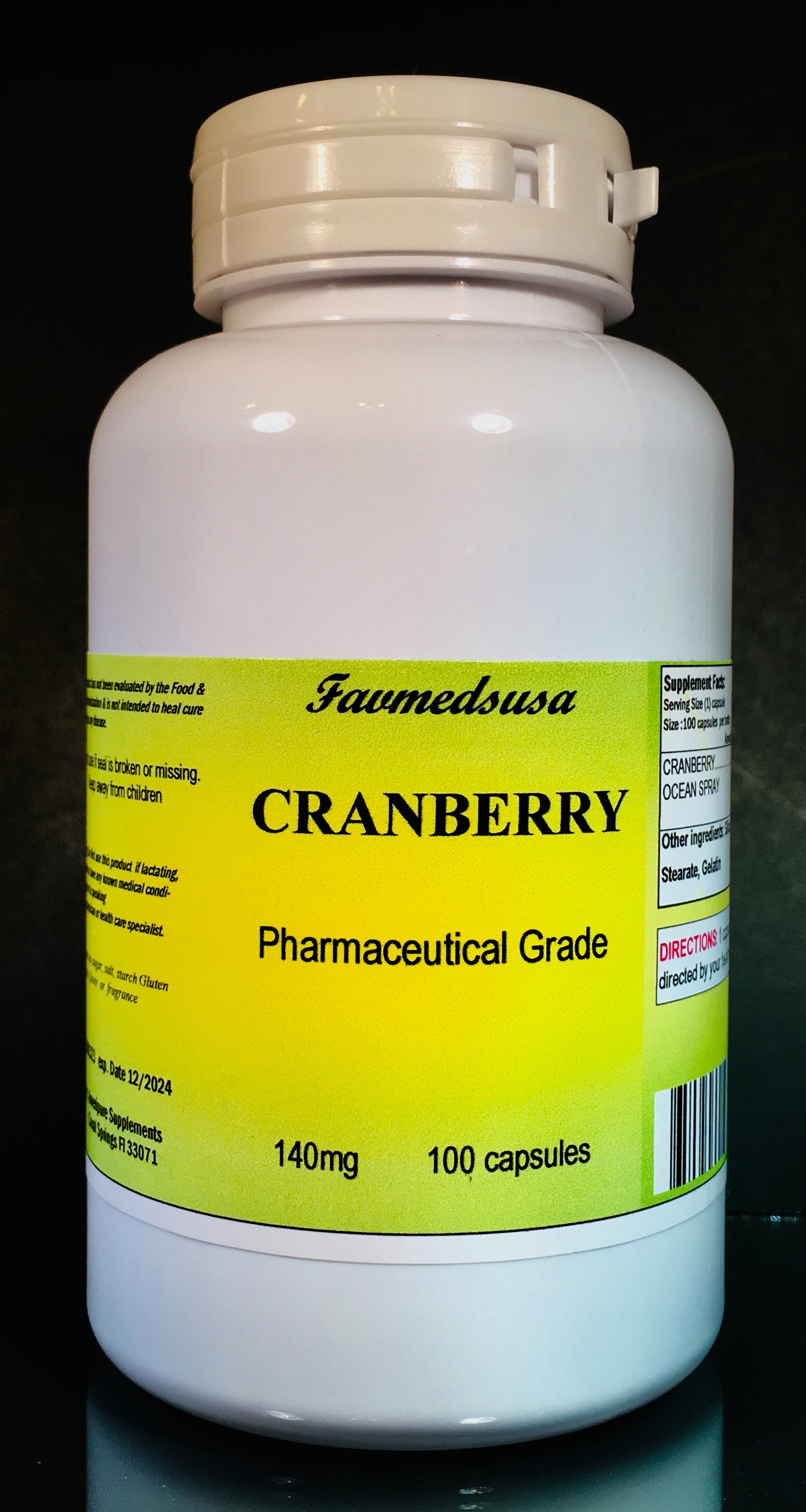 Cranberry Extract - 100 capsules